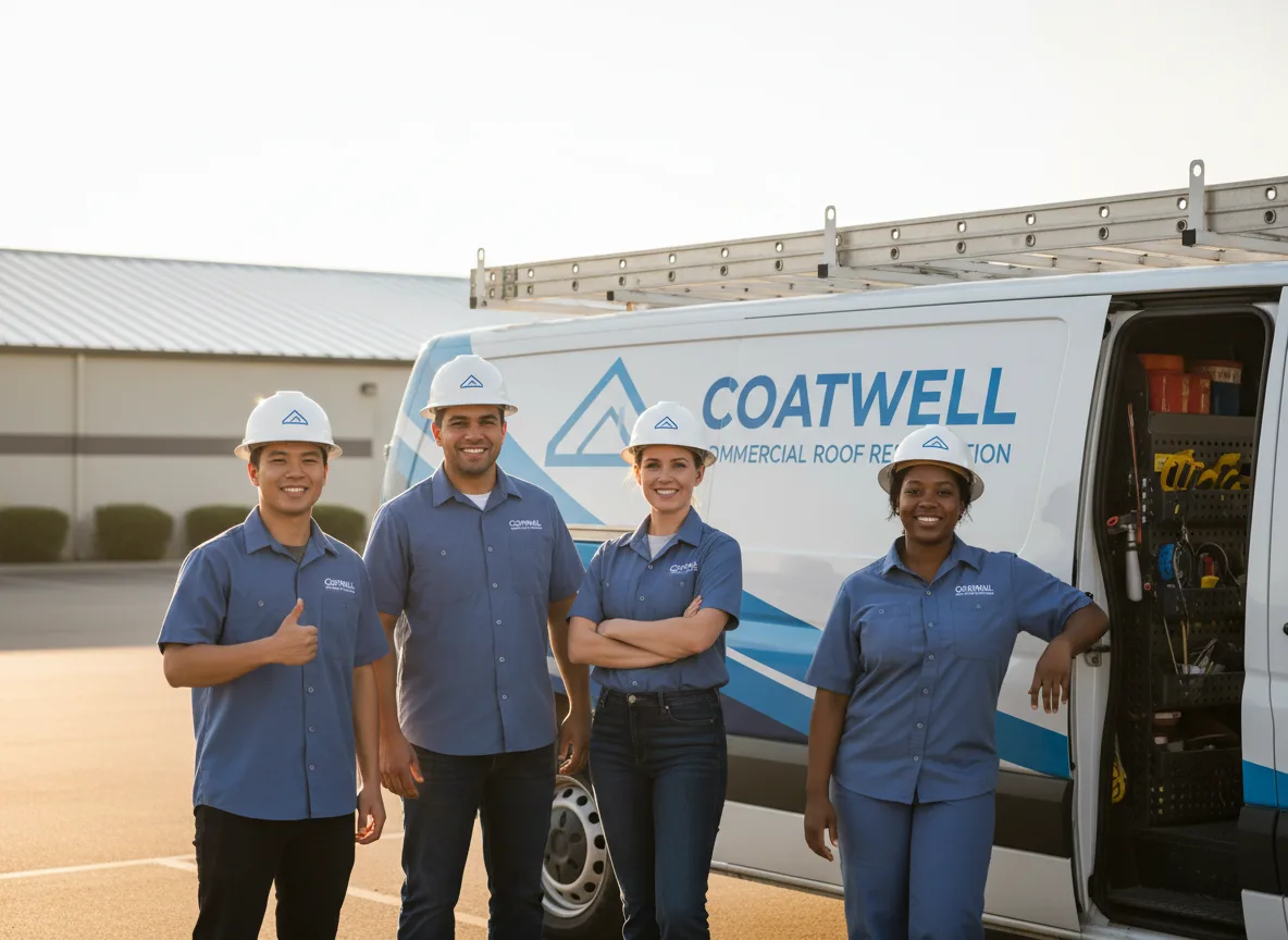 Commercial roof coating company in Ward, SC